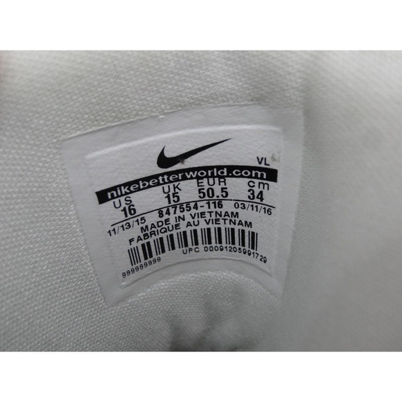 Nike Football Strike Pro Cleats Size 16 (847554-116) Red White Yellow New - Picture 9 of 9